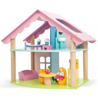 Открытый коттедж с мебелью и куклой Le Toy Van