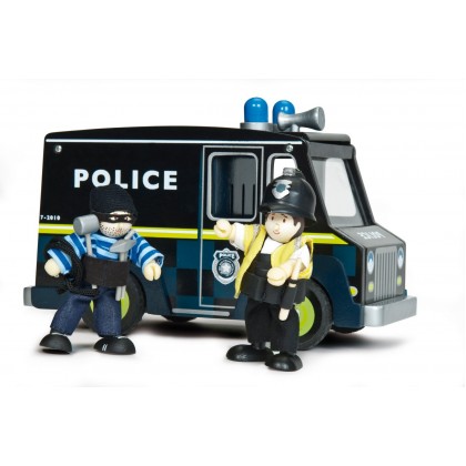 Игровой набор "Полицейская машина" с 2 куклами LeToyVan