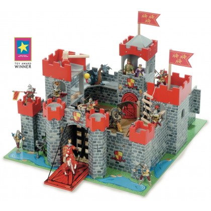 Рыцарский замок игрушка для фигурок "Львиное сердце" LeToyVan