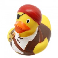Уточка резиновая Пиратка LiLaLu