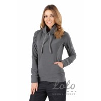 Толстовка для беременных и кормящих Lo-Lo, цвет серый