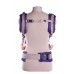 Слинг-рюкзак MY Baby Carrier Фиолетовый с вышивкой