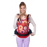  Слинг-рюкзак MANDUCA Limited CircadelicWine