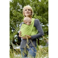 Трикотажный слинг-шарф MANDUCA Лайм