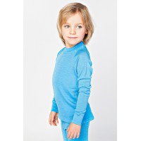 Водолазка из шерсти мериноса Merri Merini, цвет голубой