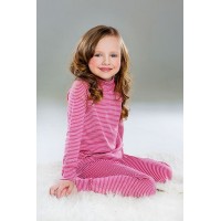 Леггинсы из шерсти мериноса розовые Merri Merini