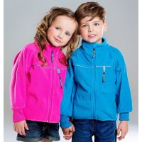 Куртка из флиса на мембранной основе с подкладкой Merri Merini Голубая