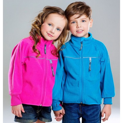 Куртка из флиса на мембранной основе с подкладкой Merri Merini Розовая