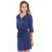 Платье-туника для кормящих Mothers en Vogue "Weekend Shirtdress", Navy