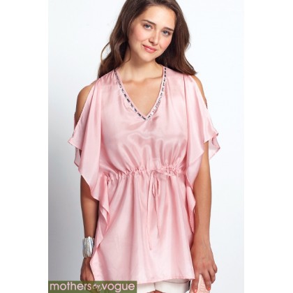 Топ для кормления Mothers en Vogue Luxe Silk Kaftan