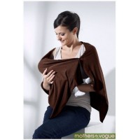 Пончо для кормления Mothers en Vogue Шоколад