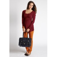 Топ Mothers en Vogue Bonita, темно-красный (Dark Red)