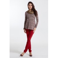 Топ Mothers en Vogue Bonita, принт Paleo