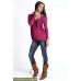 Топ для кормления Mothers en Vogue Britney Bubble вишневый