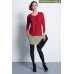 Топ для кормления Mothers en Vogue Goddess Drape Rouge