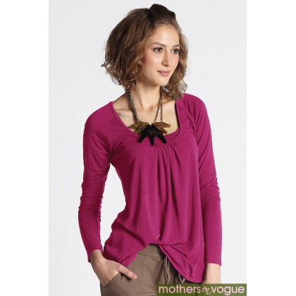 Топ для кормления Mothers en Vogue Joelle Вишневый