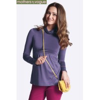Топ для кормления Mothers en Vogue Must Have Turtleneck, сиреневый