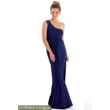 Вечернее платье для беременных кормящих Mothers en Vogue Grand Opera, цвет синий