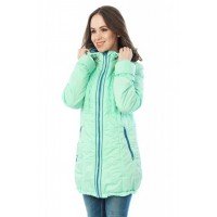 Слингокуртка демисезонная 3в1 Mum's Era "Челси", цвет ментол