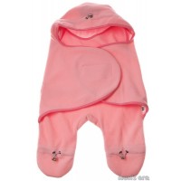 Комбинезон-конверт флисовый Mum's Era "Фламинго" (размер 56-62)