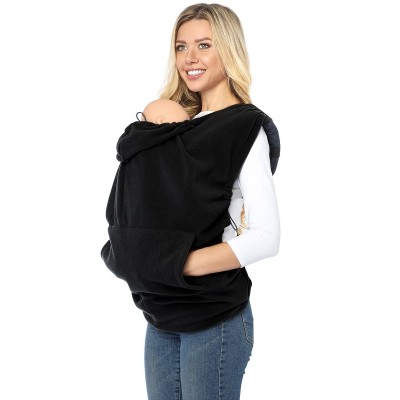 Слингонакидка флисовая Mum's Era, цвет черный