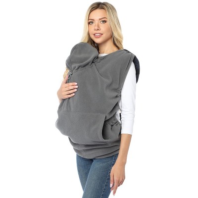 Слингонакидка флисовая Mum's Era, цвет серый