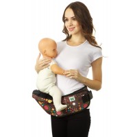 Хипсит Mum's Era Коричневый/круги