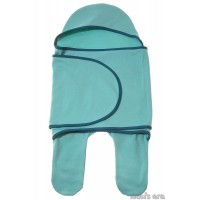 Комбинезон-конверт трикотажный Mum's Era "Ментол" (размер 56-62)