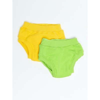 Комплект трусиков для приучения к горшку Mum's Era (желтый / салатовый)