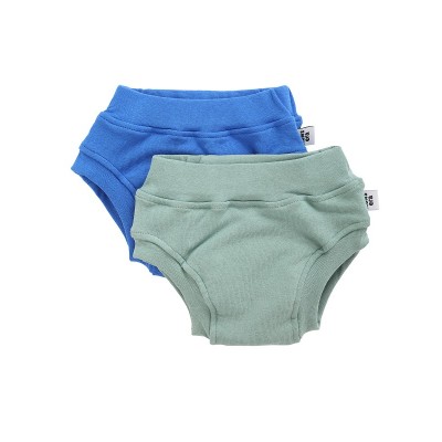 Комплект трусиков для приучения к горшку Mum's Era (синий / зеленый)