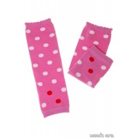 Слингогетры Mum's Era "В горошек", цвет ягодный