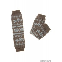 Слингогетры Mum's Era "Ящерицы", цвет брауни