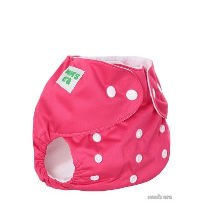 Многоразовый подгузник со вкладышем Mum's Era "Малина"