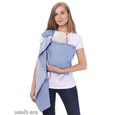 Слинг с кольцами Mum's Era "Латтис", джинс