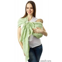 Слинг с кольцами Mum's Era "Лайн", олива