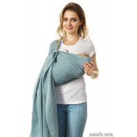 Слинг с кольцами Mum's Era "Нидл", цвет корсар