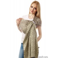 Слинг с кольцами Mum's Era "Блум" грей