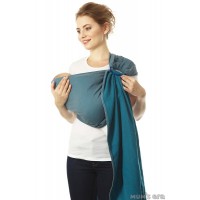 Слинг с кольцами Mum's Era "Casual", петроль/джинс