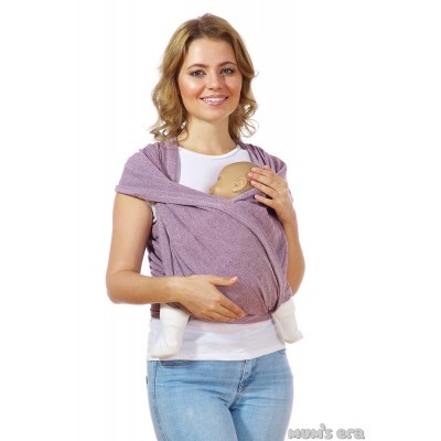 Слинг-шарф Mum's Era "Нидл", цвет бургунди