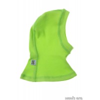 Шлемик из хлопкового трикотажа Mum's Era, лайм