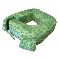 Подушка для кормления двойни My Brest Friend "Зеленые огурцы"