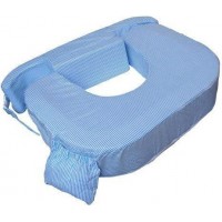 Подушка для кормления двойни My Brest Friend "Голубые полосы"
