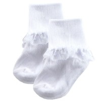 Носочки "С кружевом" Luvable Friends, 2 пары