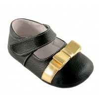 Кожаные пинетки Hudson Baby "Туфельки"