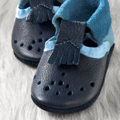 Пинетки Pololo Andale enzian-babyblau