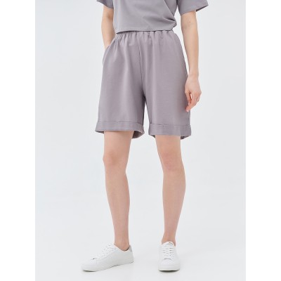 Шорты трикотажные Proud Mom, цвет серый