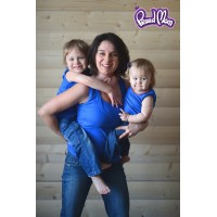 Комплект «С мамой» ярко-синий Proud Mom