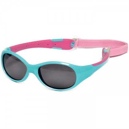 Солнечные очки для малышей Real Kids Explorer 0+ розовый/бирюза