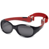 Солнечные очки для малышей Real Kids 0+ черный/красный (0-2 года)