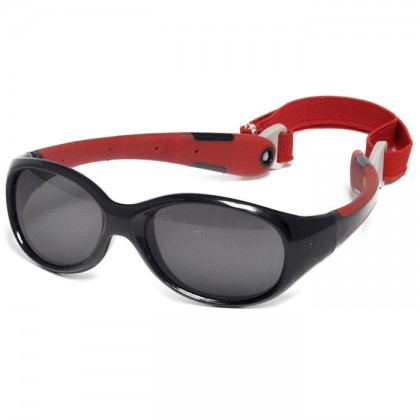 Детские солнцезащитные очки Real Kids Explorer 2+ черный/красный